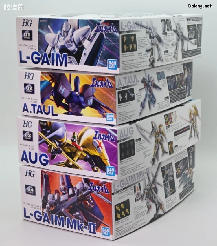 万代综合拼装模型系列 重战机L-GAIM HG 艾尔盖姆 Mk-II/L-GAIM Mk-II - 图片